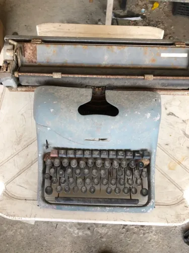 Máquina de datilografia 