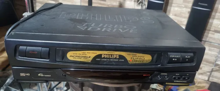 Philips turbo drive - Video Cassete (Descrição)