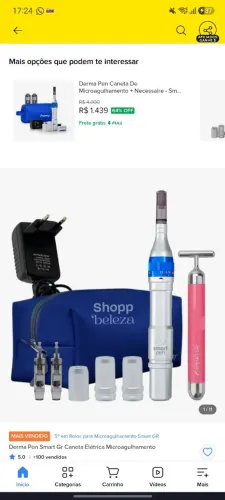 Caneta DERMA PEN SMART