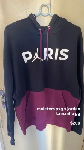 Moletom Nike Jordan PSG Tamanho GG