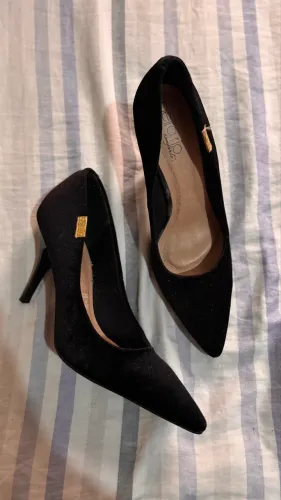 Scarpin Preto BeiraRio 37