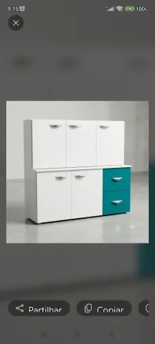 Armários de cozinha de parede