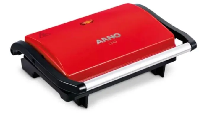 Grill Compacto Arno Vermelho 220V - NUNCA USADO