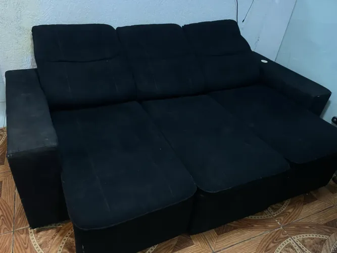 Sofá preto