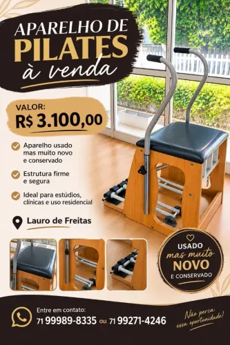 Aparelho de Pilates/ Chair