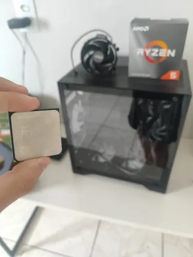 RYZEN 5 4500 + FONTE 600W VENTOINHAS E GABINETE