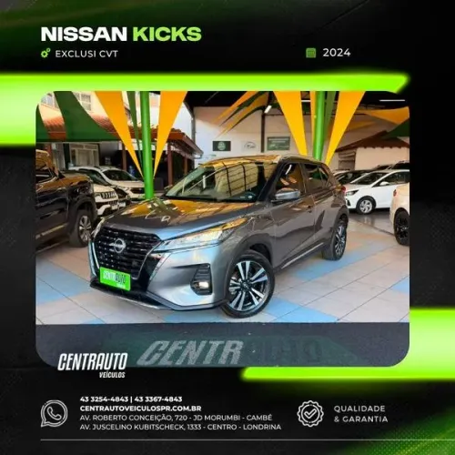 Nissan Kicks Exclusive 1.6 16V Flex AUT 2024