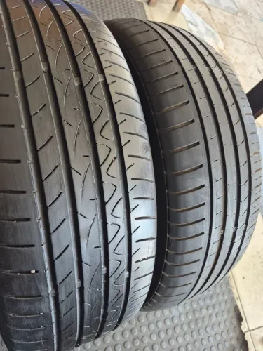 2 pneus 195/55/16 forceland e continental semi-novo (450 em 3× no ct