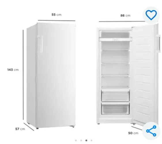 Freezer Vertical Midea 196L MDRU276FZA012<br>Cor Branco<br>cor Branco<br>Voltagem<br>220V