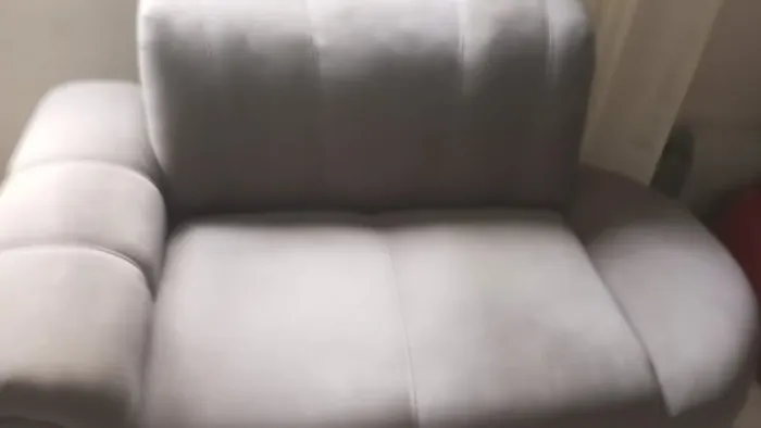 Sofá cinza com 1m55