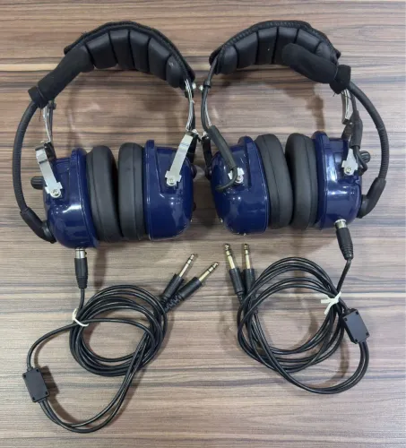 Headset Aeronáutico Dual Plug