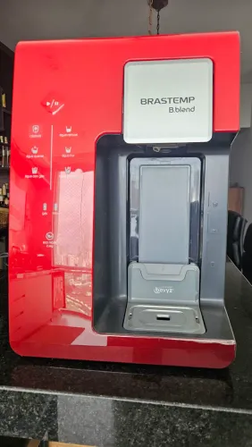 Purificador de Bebidas Brastemp B.blend en.joy 127V - Vermelha (Pepper Red)