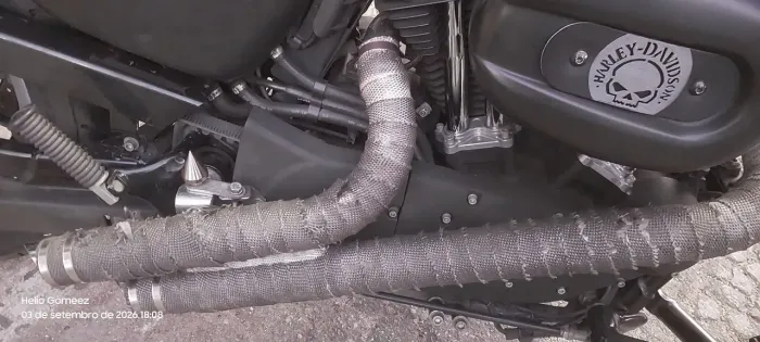 Escapamento Harley Davidson 883