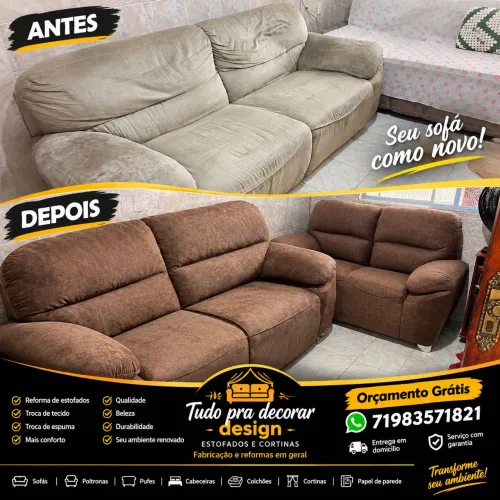 REFORMA E FABRICAÇÃO DO ZERO ESTOFADOS