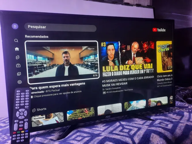 Smart tv aoc 32p led