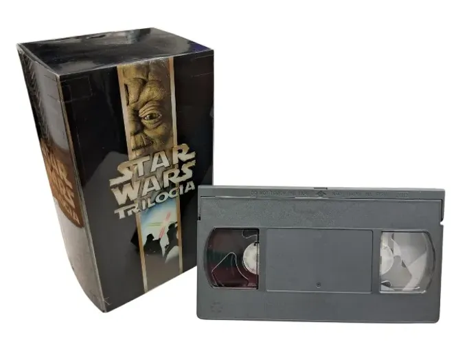 VHS Trilogia Original Star Wars - Legendado