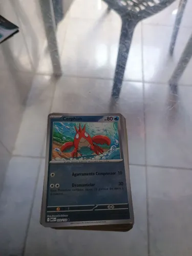 110 cartas pokémon originais