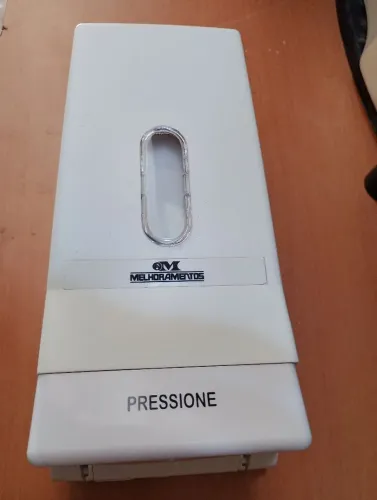 Dispenser Branco para Sabonete líquido - fabricante Melhoramentos - modelo 70480