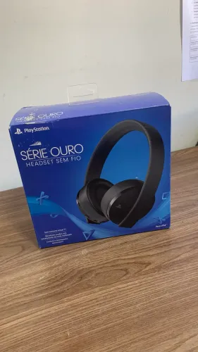 Headset Ouro Sony Original Lacrado