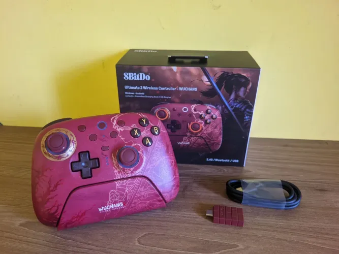 Controle Sem Fio 8BitDo Ultimate 2 Edição Especial WUCHANG