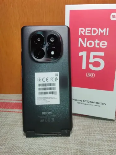 Smartphone Lançamento - Redmi Note 15 5G 512/8 Black