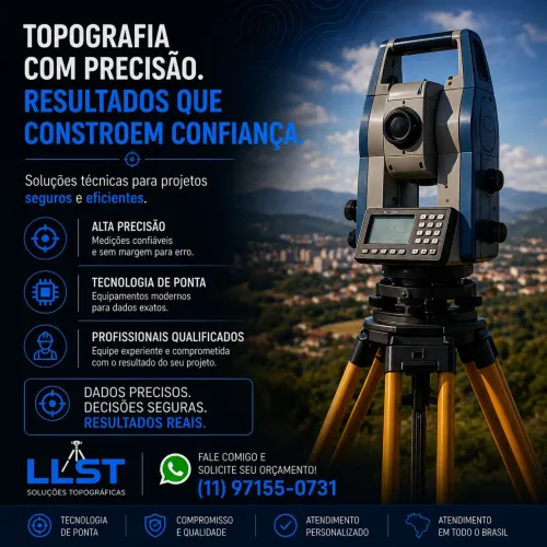 Levantamento Topográfico | Topógrafo | A partir de R$ 900