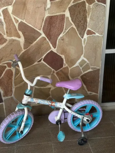 Bicicleta Frozen Infantil aro 12 