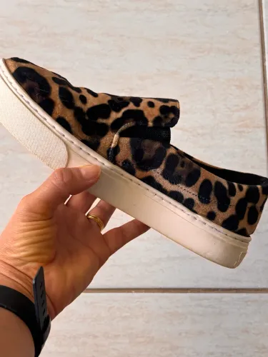 Slip-on Santa Lolla Original de Camurça