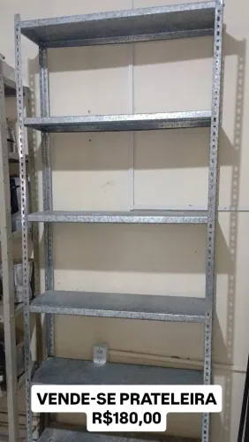 PRATELEIRA DE ALUMÍNIO