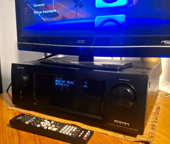 NETWORK MULTIZONE RECEIVER DENON X4000 9.2 processing 125 A 165W/ch Z2 AUDIO E VIDEO