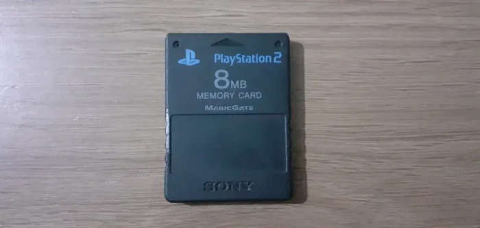 Memory Card PS2 Original -MC1- Sony 8MB - MagicGate Real (Testado)