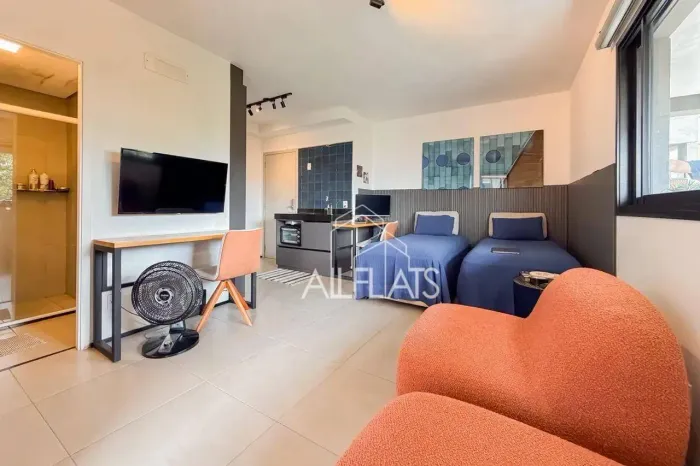 Apartamento com 1 quarto para alugar, 42 m² - Vila Mariana - São Paulo/SP