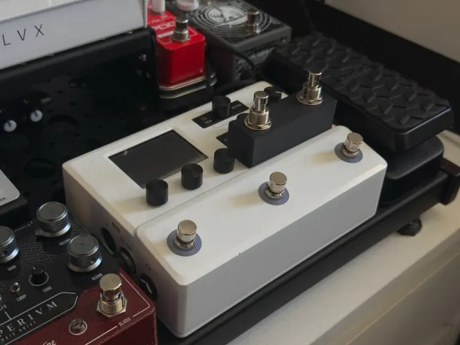 Hx Stomp Limited Edition Branca + Dual Switch Rivus