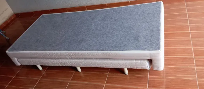 Cama box com auxiliar solteiro 