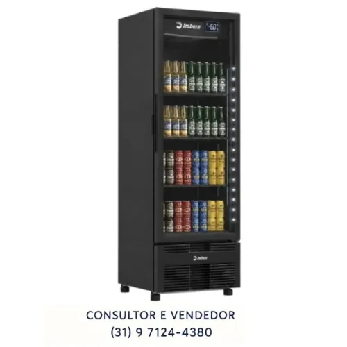 Cervejeira 560 litros Porta de Vidro Imbera