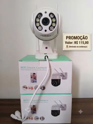 Câmera de segurança wi-fi, 1 lente,NA PROMOÇÃO