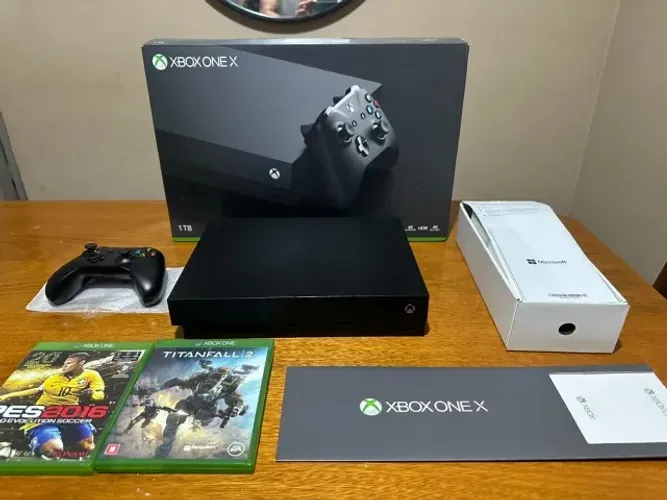XBOX One X - 4K - Perfeito