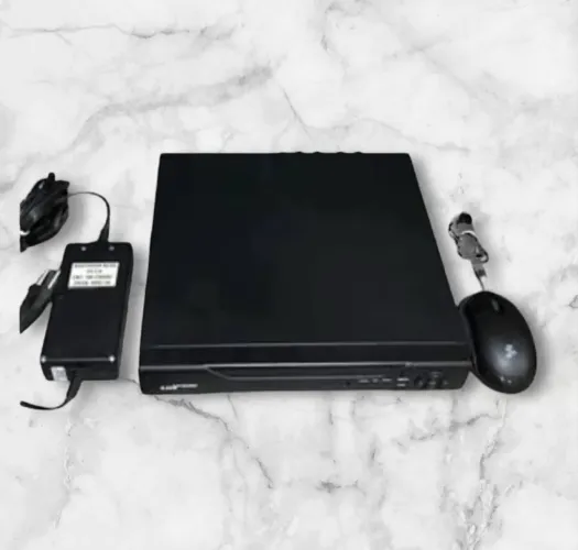 DVR LUXVISION 8 CANAIS C/ FONTE E MOUSE