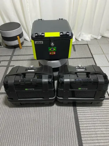 Vendo Baús BMW Gs Baús Laterais Top Case e Suportes Baús