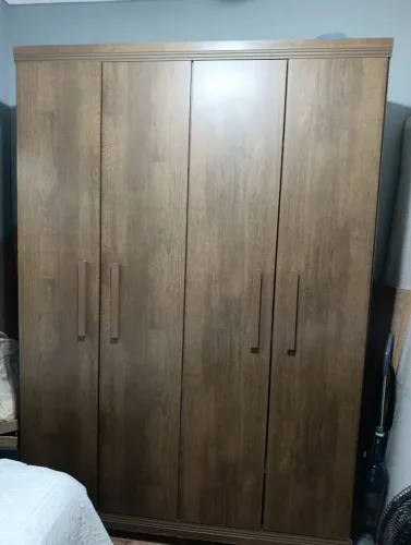 Guarda roupa solteiro Lanza 100% MDF