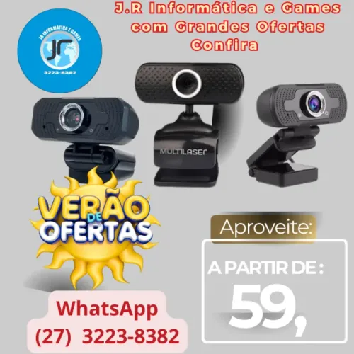 Webcam para PC - Qualidade e Conectividade por Preços Incríveis!