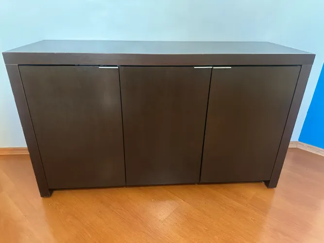 Buffet 3 portas 135 x 45 x 75cm