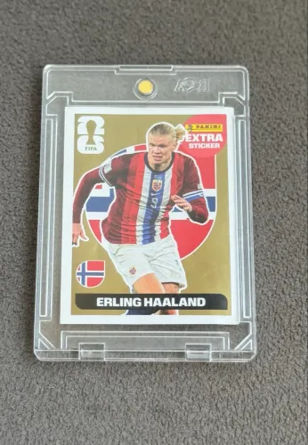HAALAND ? EXTRA STICKER GOLD