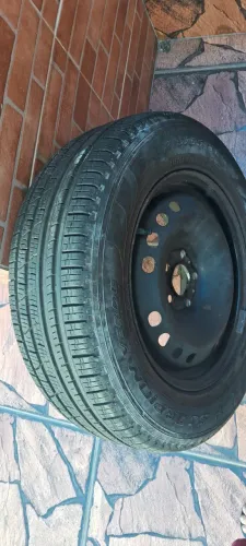 Roda estepe aro 16,furação 5x110,jeep renegade, Fiat toro,215/65/16,pirelli scorpion 