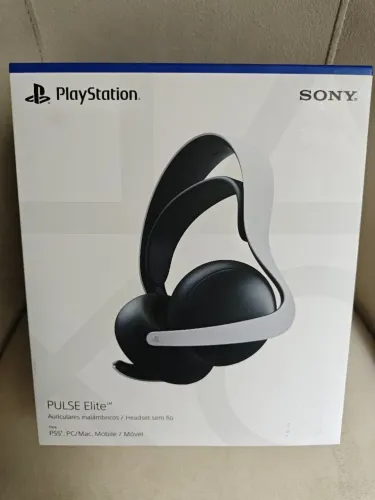 Fone de Ouvido Headset s/Fio Pulse Elite p/ Playstation 5, PC, Mac, Mobile, Móvel Original