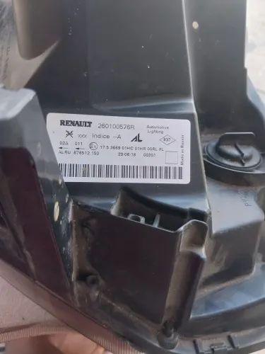 Farol original renault dester 15 a 19 muito novo