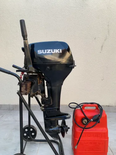 Motor de popa suzuki 15 hp 2011 preto