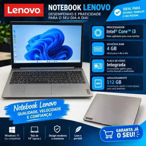 VENDO NOTEBOKK LENOVO USADO