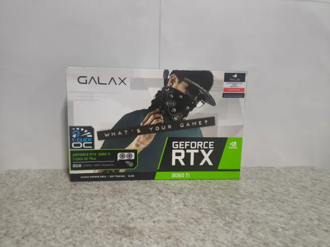Placa de vídeo Geforce RTX 3060TI GALAX 8GB GDDR6X