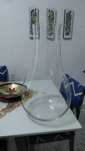 Vaso de vidro